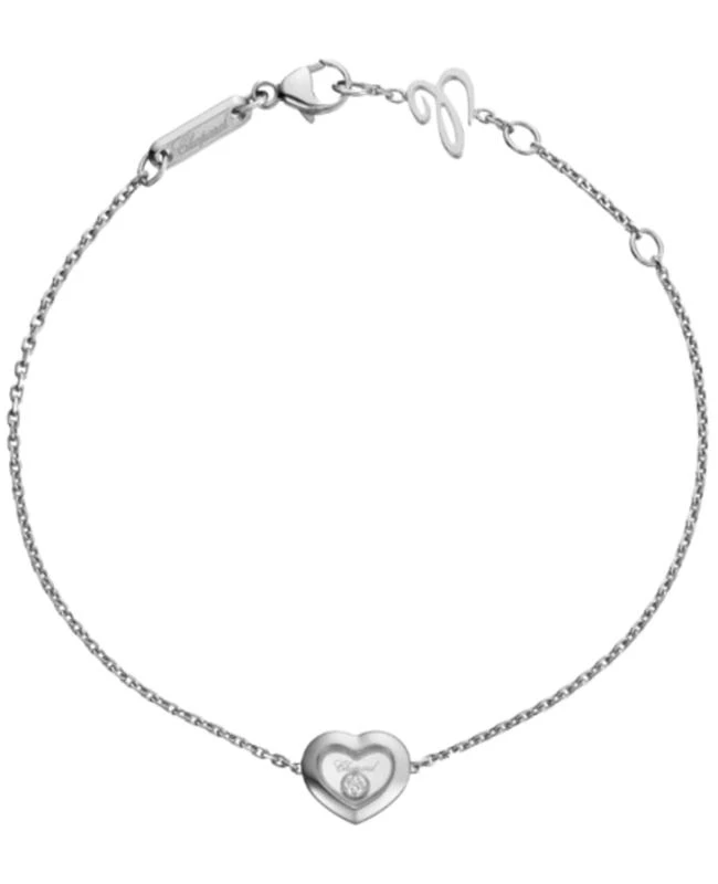 Chopard Chopard Happy Diamonds Icons 18K White Gold and Diamond Women's Bracelet 85A054-1001 1