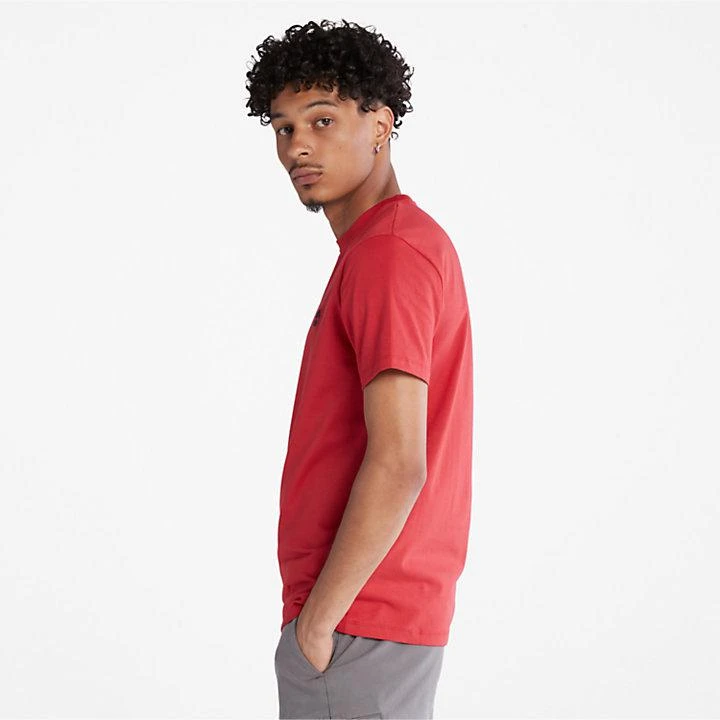 Timberland Dunstan River Crew T-Shirt for Men in Red 4