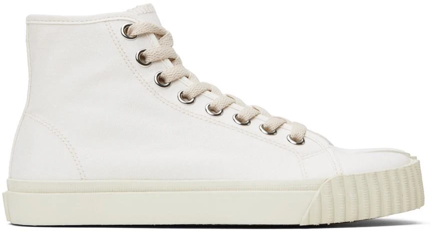 MAISON MARGIELA White Tabi Sneakers 1