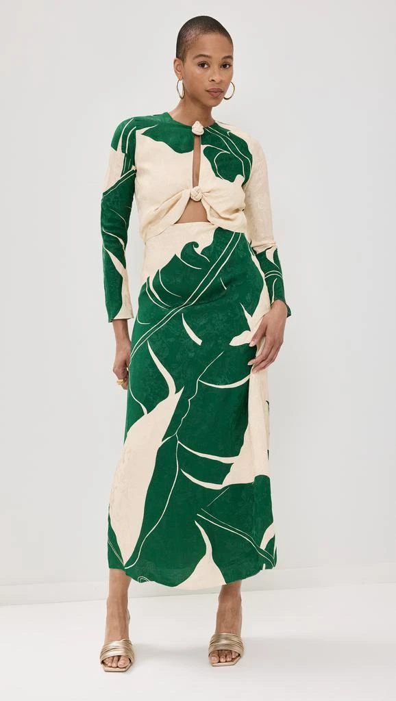 JOHANNA ORTIZ Into The Wild Ankle Dress 6