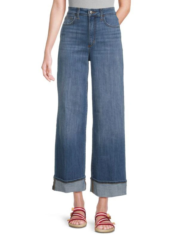Joe's Jeans Wide Leg Ankle Jeans 1