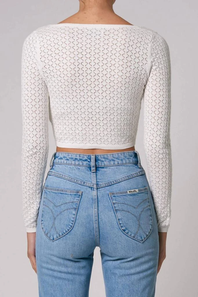 Rolla's Rolla'S - Diamond Knit Scoop Top 2