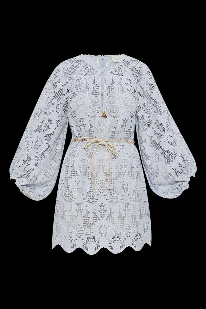 sachin and babi light blue dress ZIMMERMANN Coco Lace Mini Dress | Blue main image 0