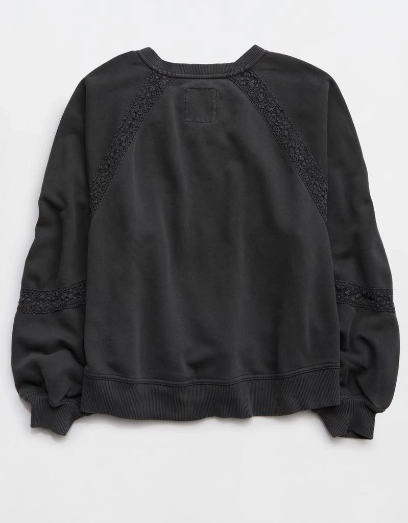 Aerie Aerie Hey Crochet Sweatshirt 4