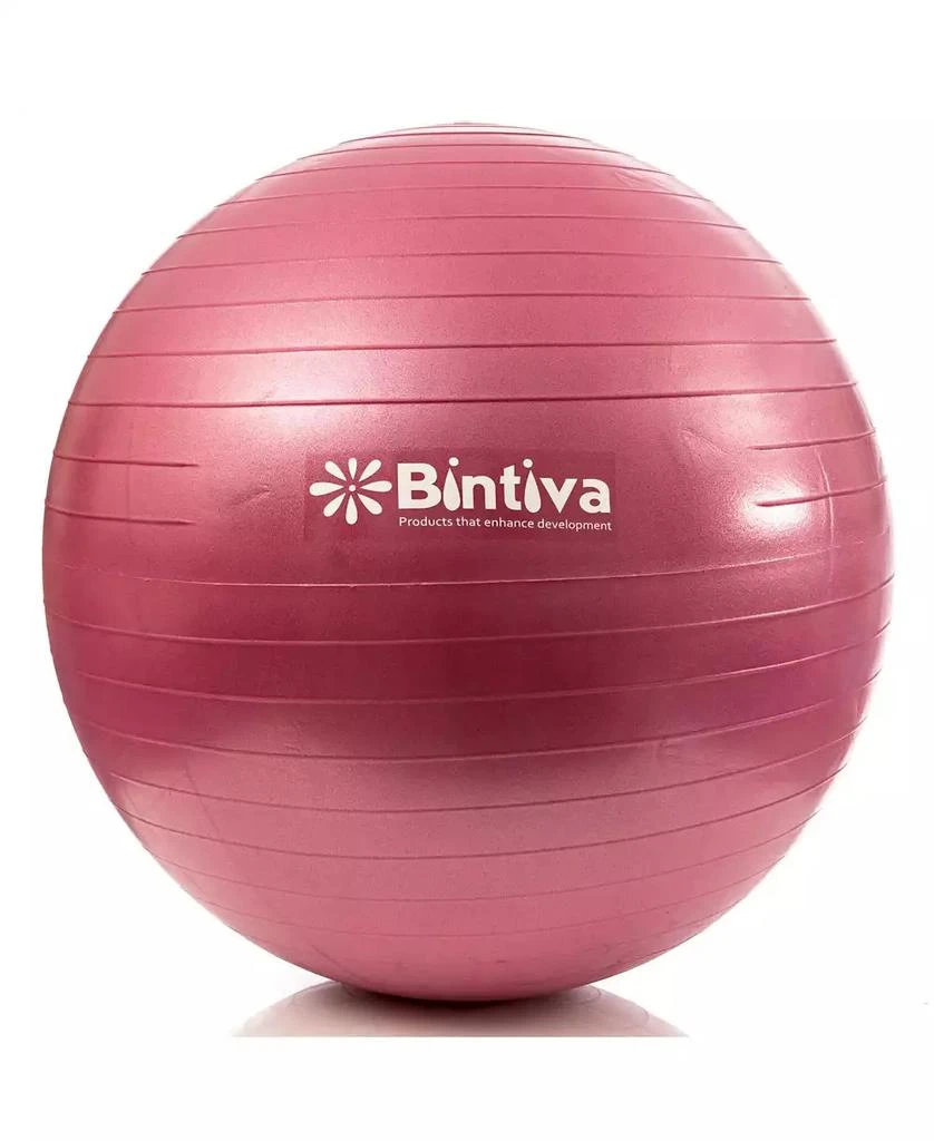 Bintiva Anti-Burst Exercise Stability Yoga Ball for Fitness 5