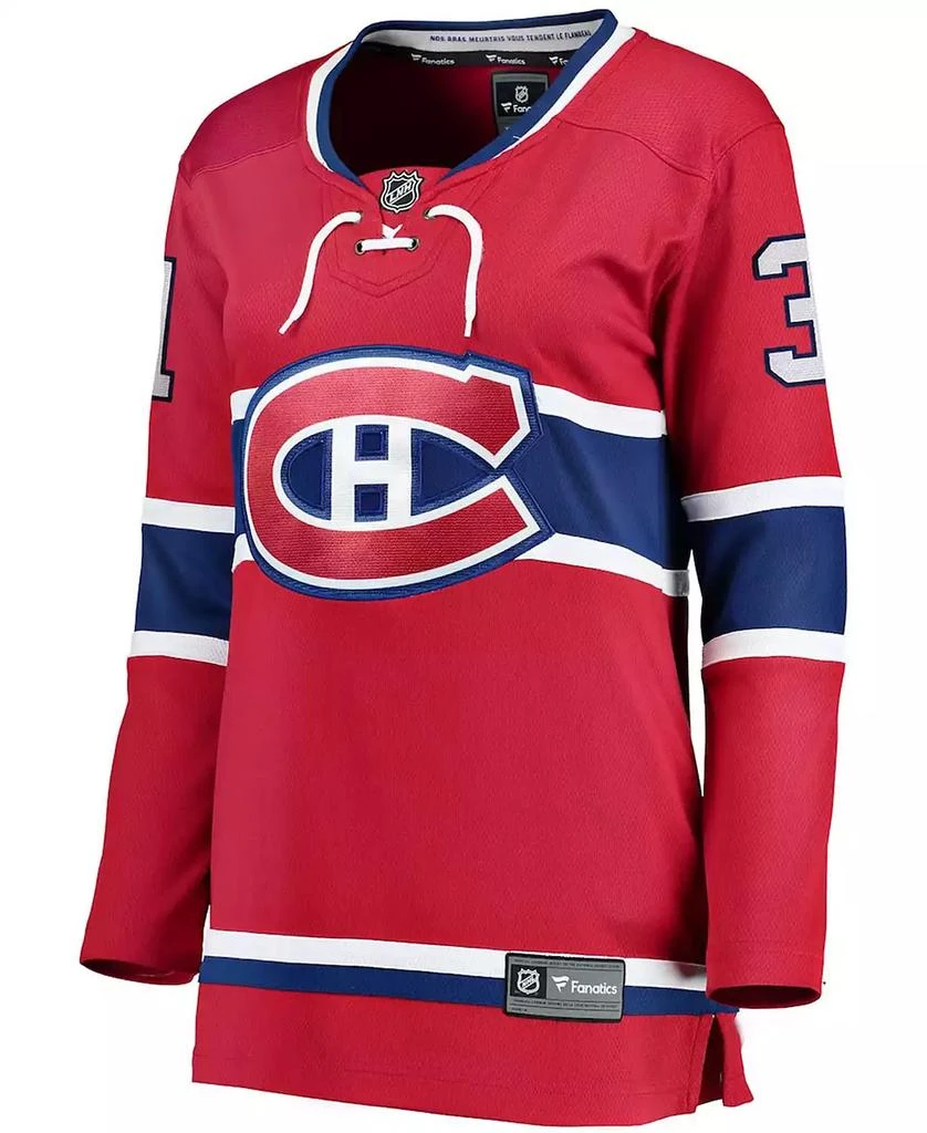 Fanatics Women's Carey Price Red Montreal Canadiens Home Breakaway Player Jersey 4