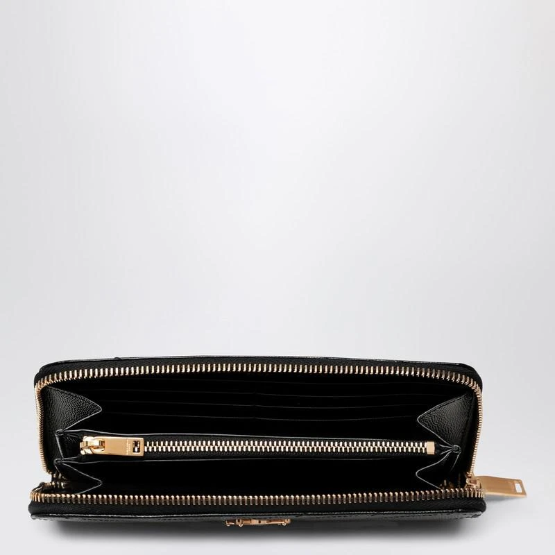 Yves Saint Laurent Black Cassandre zip-around wallet 2