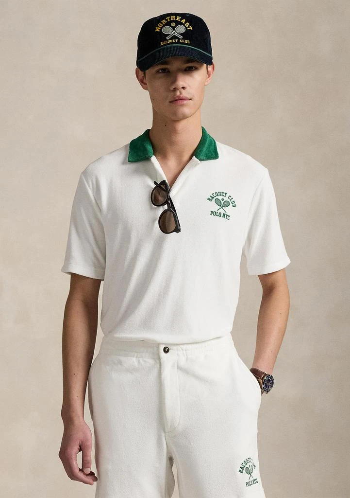 Ralph Lauren Standard Fit Terry Graphic Polo Shirt