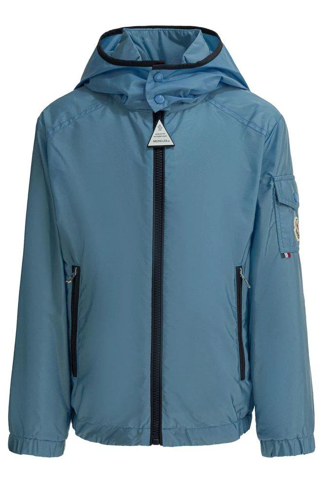 Moncler Moncler Enfant Hooded Zip-Up Jacket