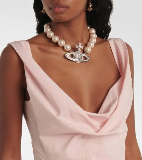 Vivienne Westwood Sunday draped satin corset dress 7