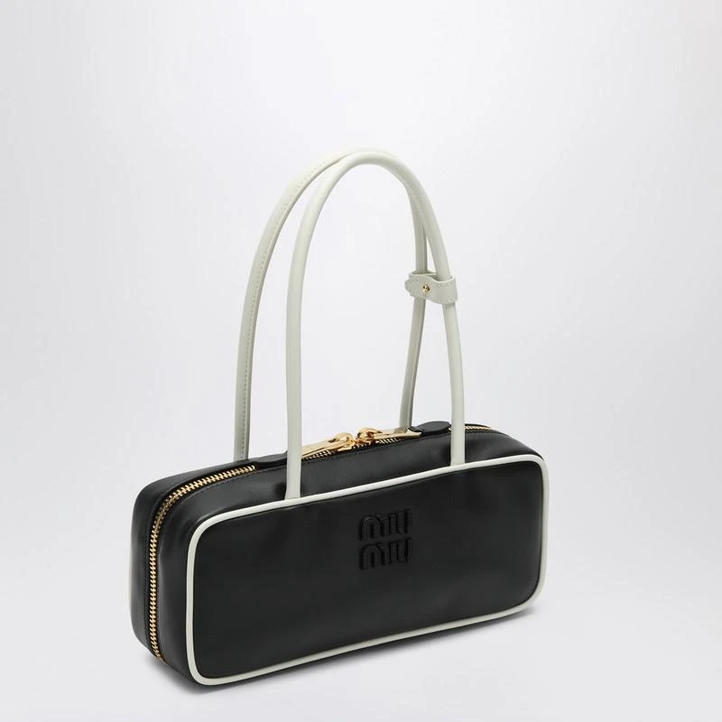 Miu Miu Beau bag in black/white leather 4