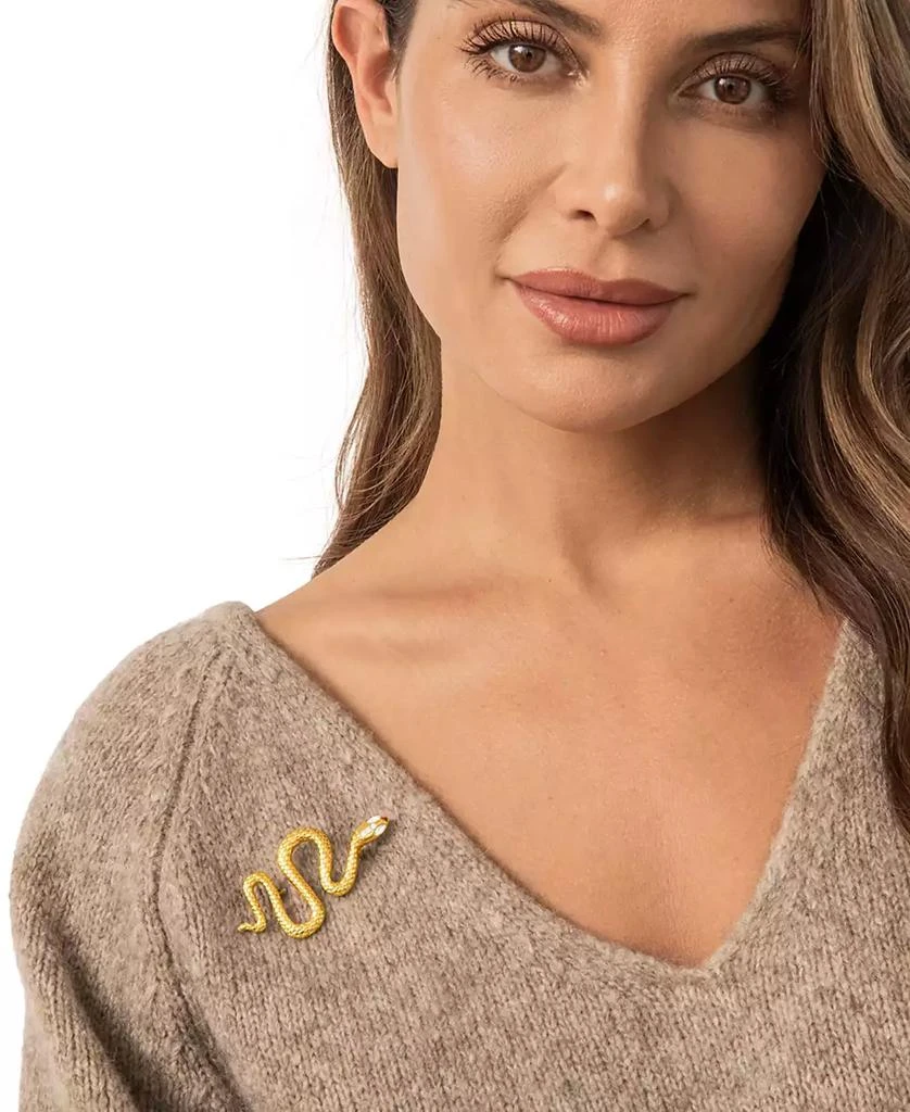 Ettika Jewelry Serpentina Brooch 4