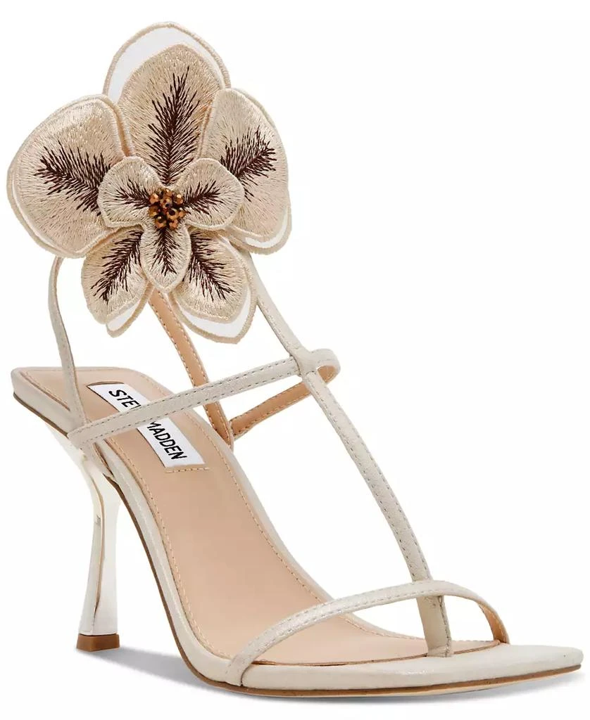 Steve Madden Women's Aries Novelty Floral High-Heel Dress Sandals 1