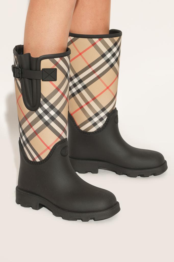 Burberry Patterned wellington boots