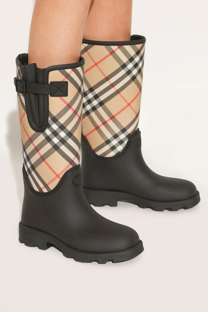 Burberry Patterned wellington boots 2