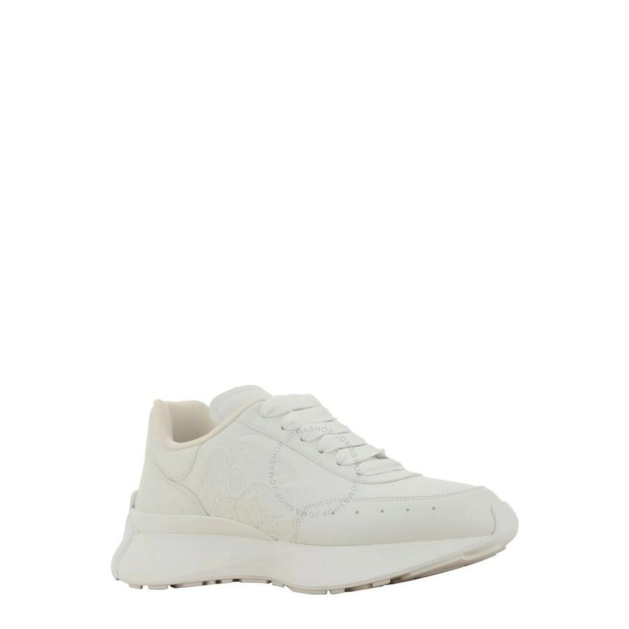 Alexander McQueen White Sprint Runner Sneakers