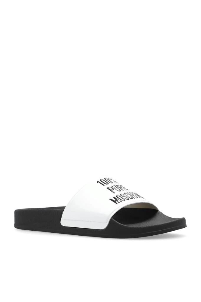 Moschino Slides with logo 4