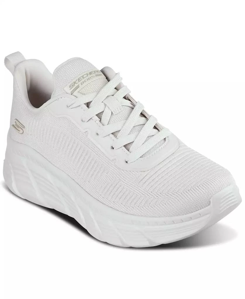 SKECHERS Women's BOBS Sport B Flex Hi Casual Wedge Sneakers from Finish Line 1