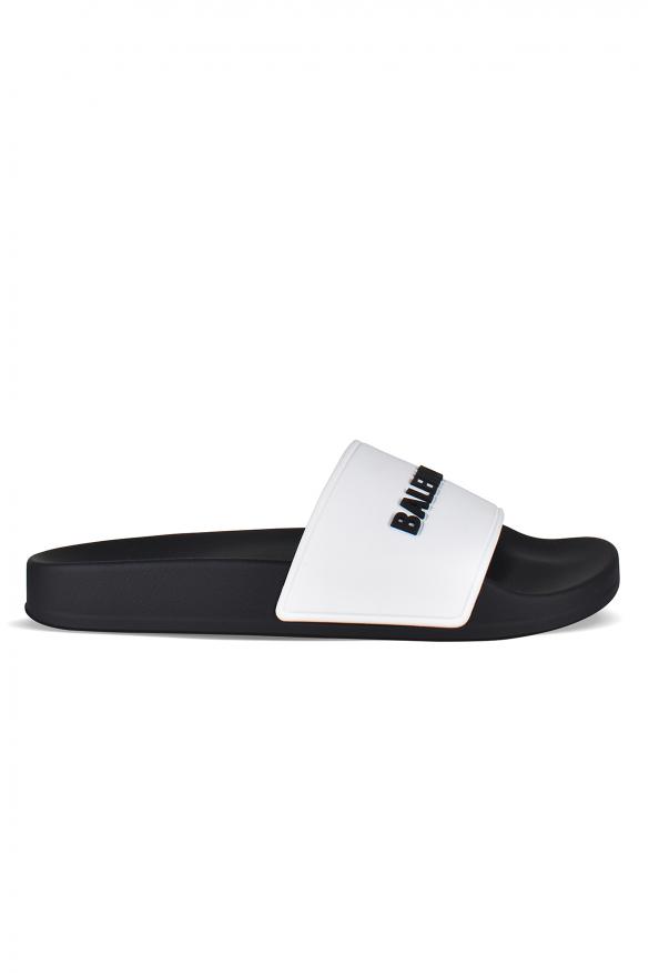 Balenciaga POLITICAL CAMPAIGN POOL SLIDES - Slippers