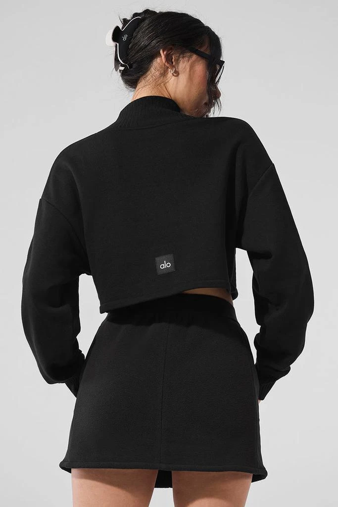 Alo Cropped Serenity Coverup - Bluestone 4