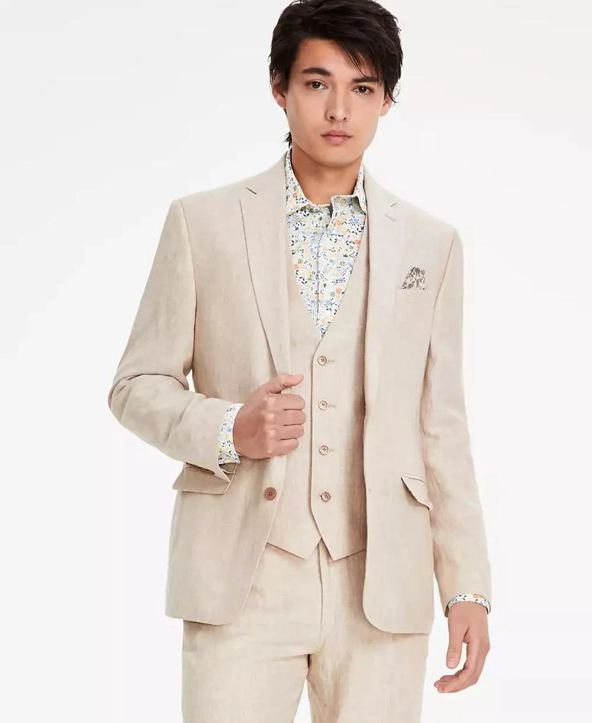 Bar III Men's Slim-Fit 100% Linen Suit Jackets, Created for Macy's 1