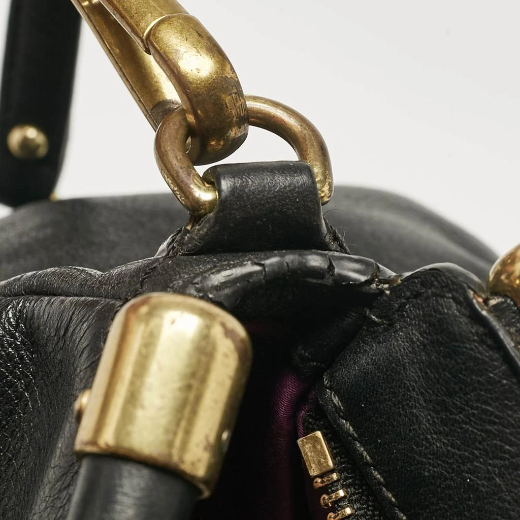 Coach Coach Black Leather Madison Pinnacle Carrie Satchel 8