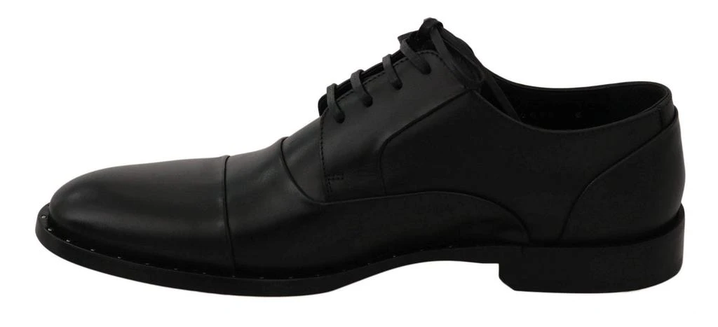 Dolce & Gabbana Dolce & Gabbana  Black Leather Derby Formal Shoes 5