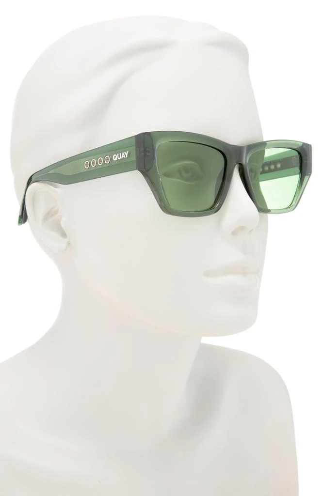 Quay No Apologies 55mm Gradient Square Sunglasses 3
