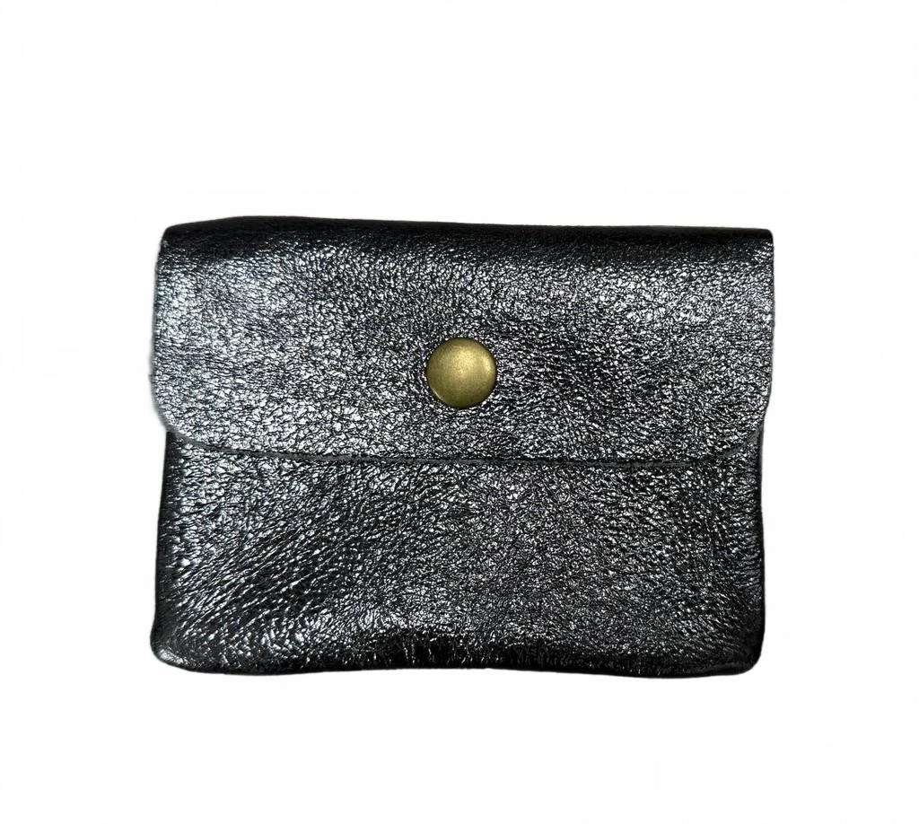 Two Amicis Women
s Metallic Coin Purse