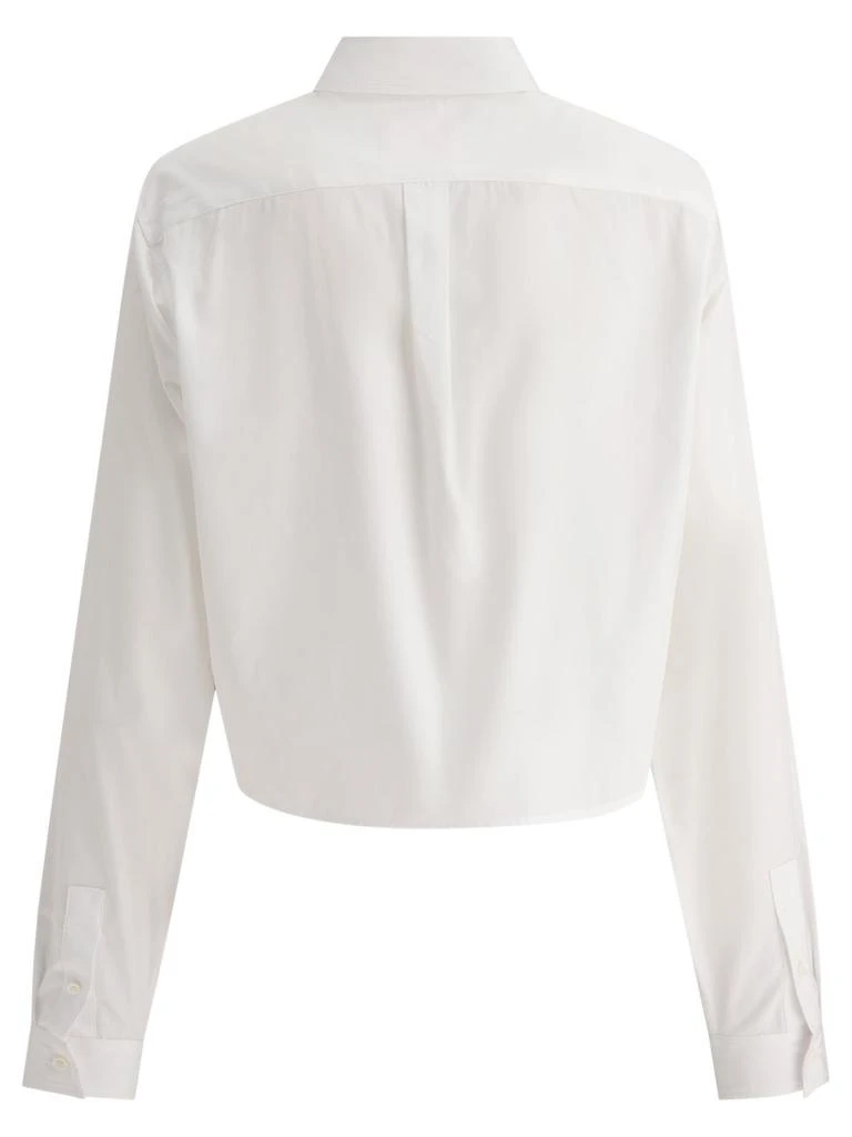 Givenchy Givenchy Bow-Detailed Cropped Shirt 2