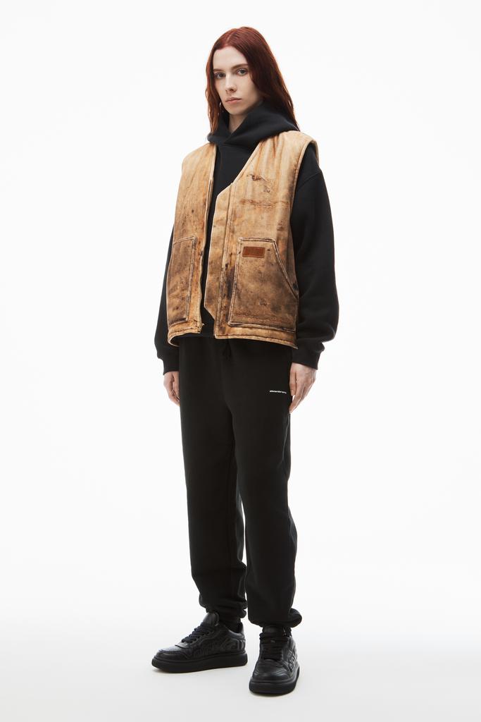 Alexander Wang UNISEX SWEATPANT IN DENSE FLEECE