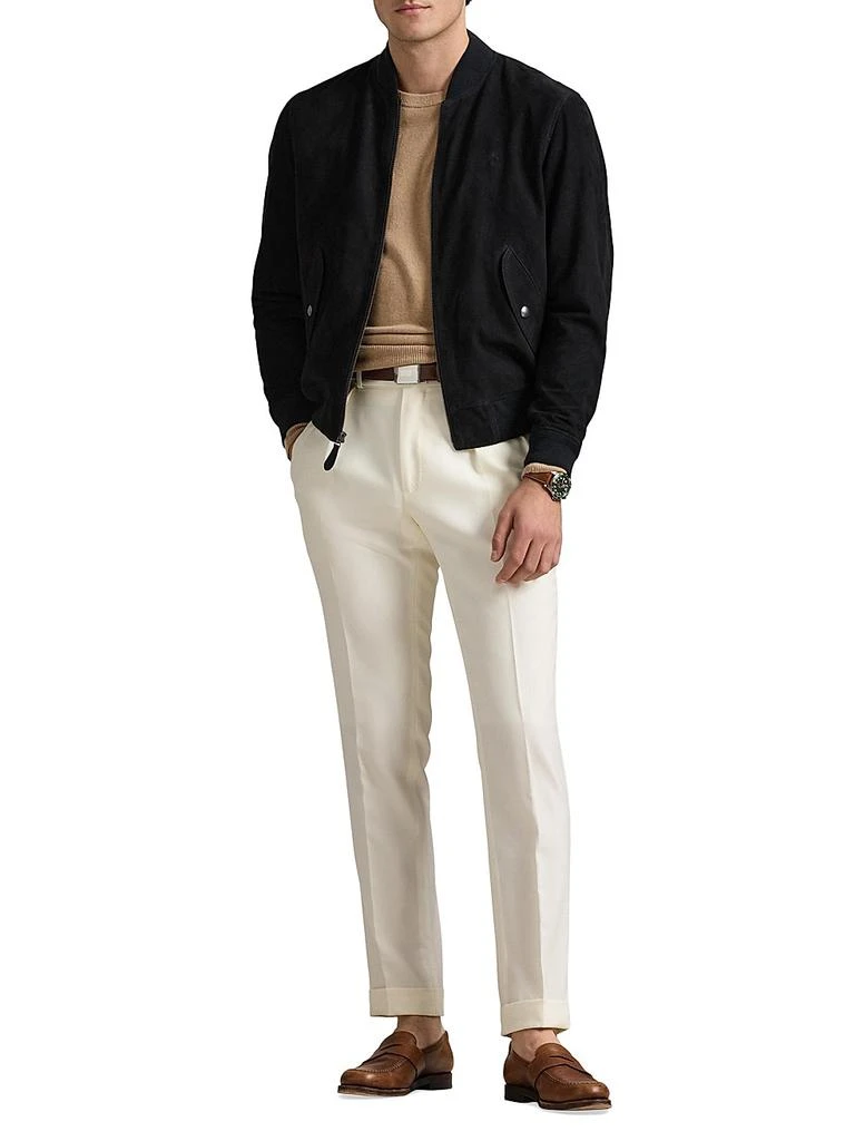 Ralph Lauren Suede Bomber Jacket 2