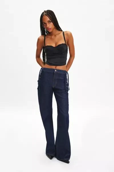 Out From Under Out From Under Adriana Wear Me Out Satin Corset Bra 2