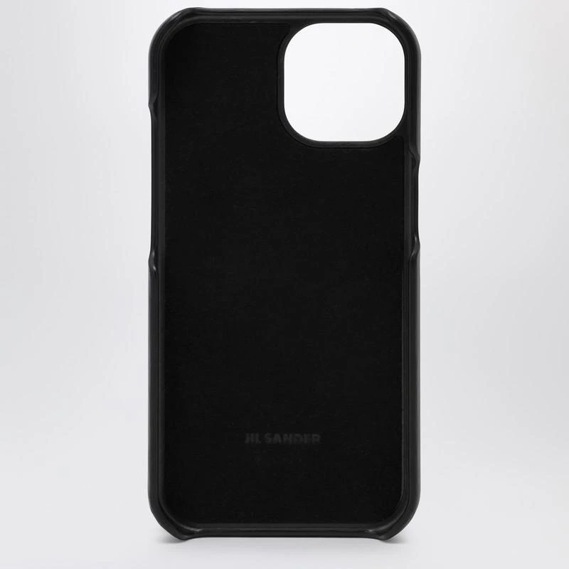 Jil Sander Black iPhone 15 Pro cover with logo 2