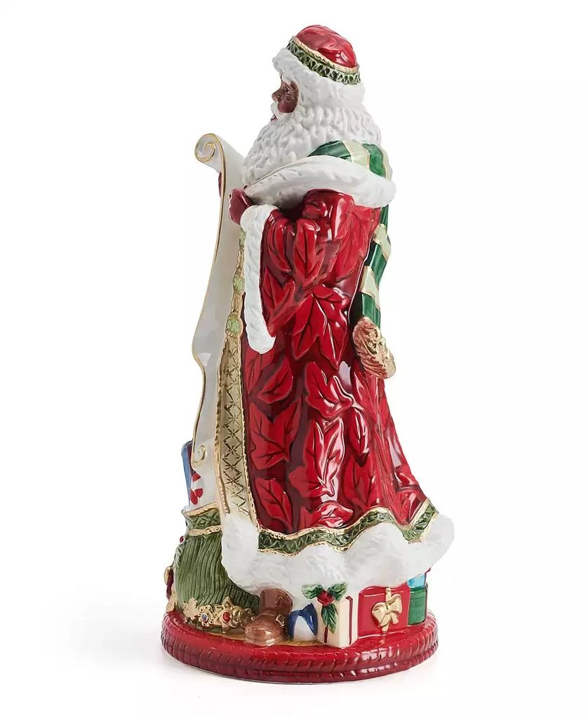 Fitz and Floyd Studio Collection 13-Inch African-American Santa Figurine 4