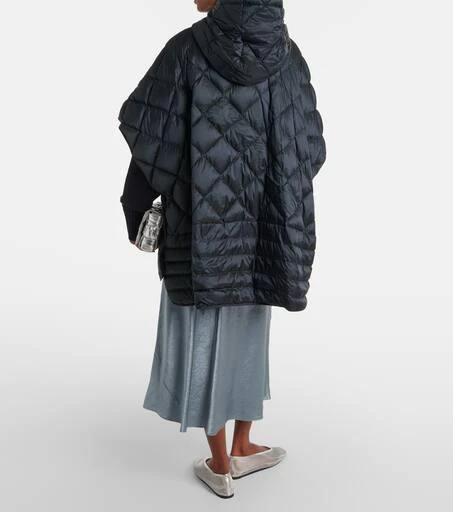 Max Mara The Cube Treman quilted down cape 3