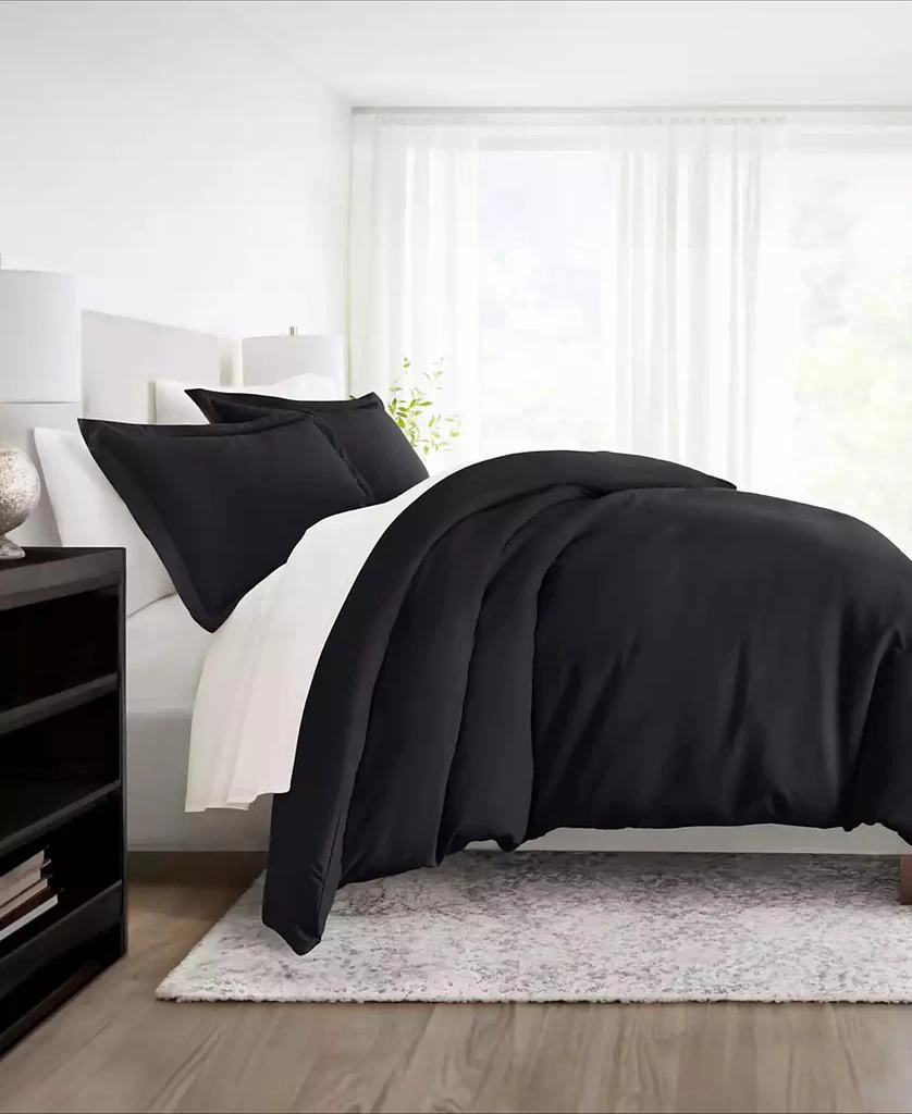 IENJOY HOME Double Brushed Solid Duvet Cover Set 6