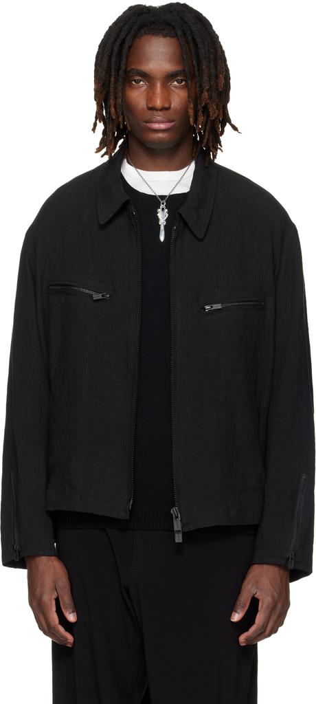 Black Backlash Edition Calf Single Riders Leather Jacket – On Sale