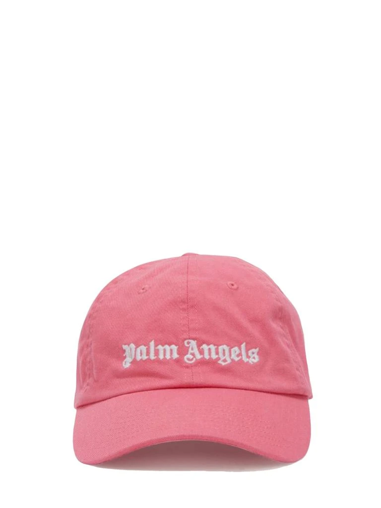 Palm Angels Cotton cap with logo 1