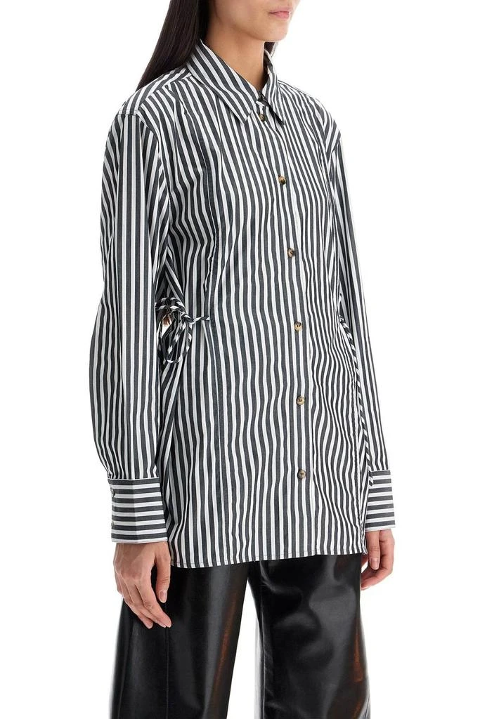 Ganni Ganni Striped Long-Sleeved Shirt 3