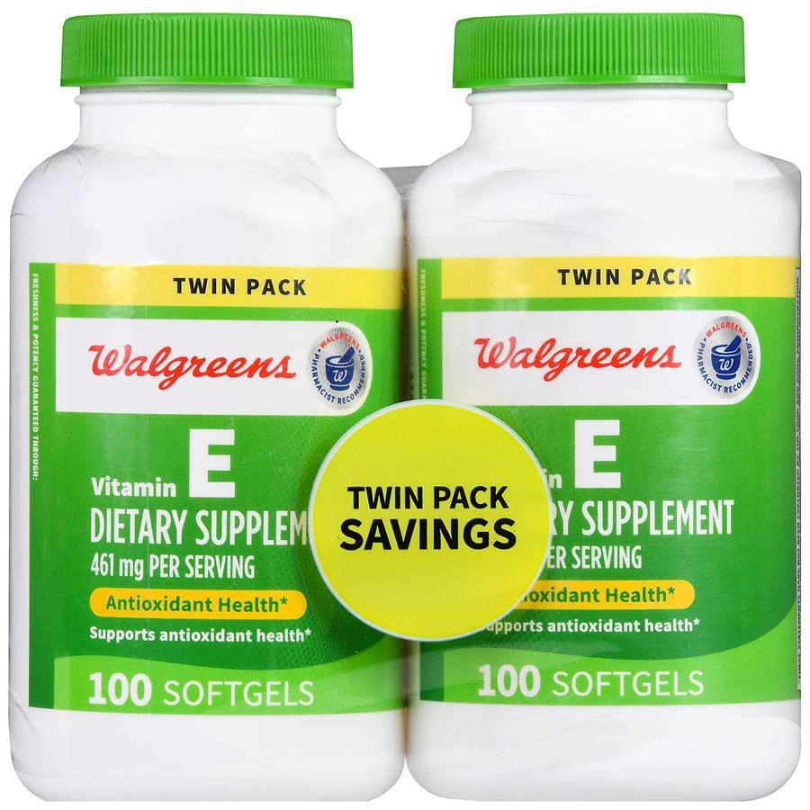 Walgreens Vitamin E 461 mg Softgels (200 days) 2