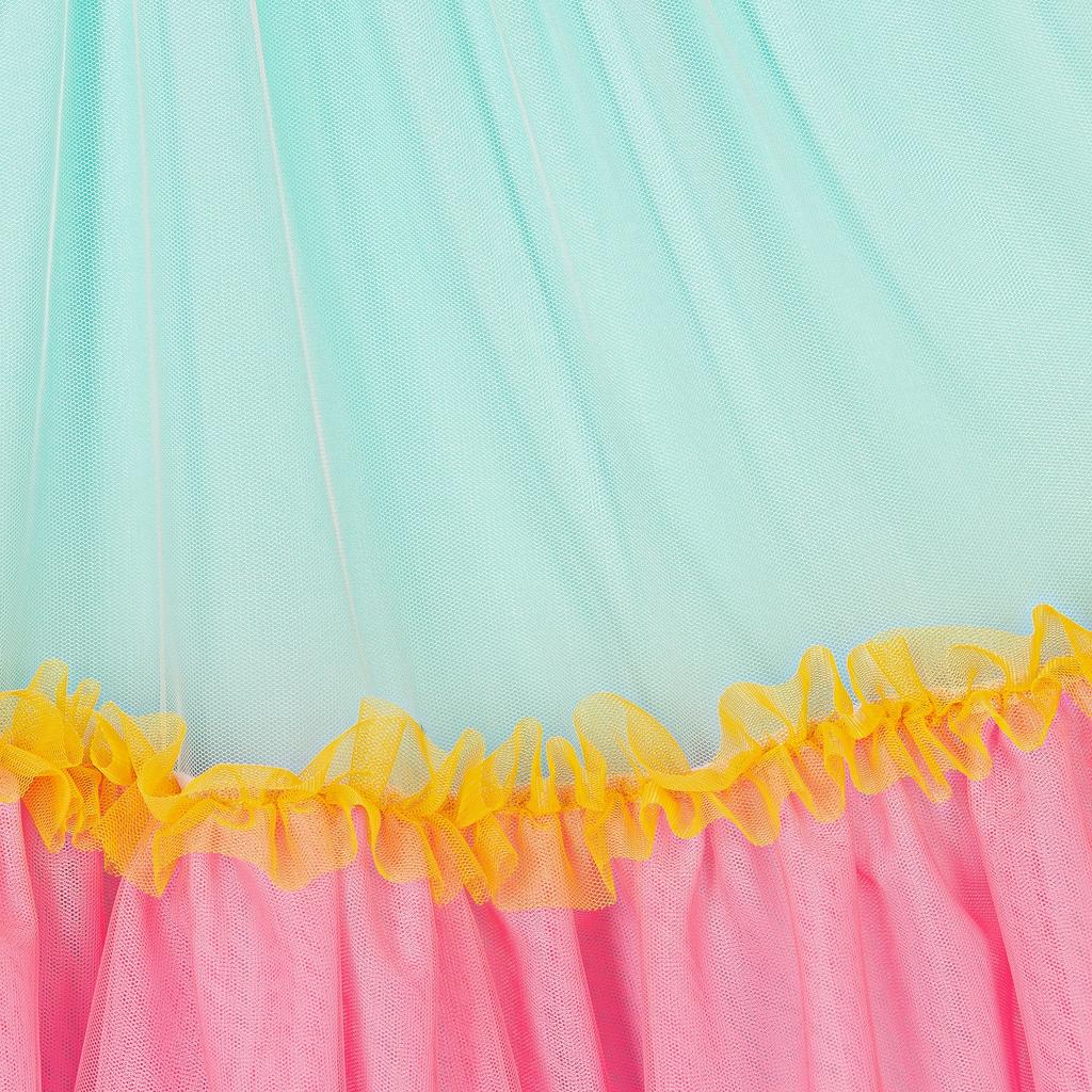Billieblush Multi-Colored Tulle Dress