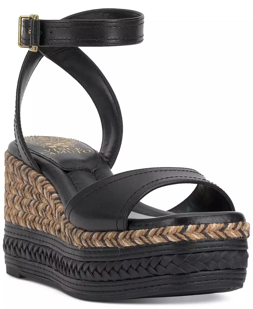 Vince Camuto Women's Lilla Two-Piece Platform Wedge Sandals 1