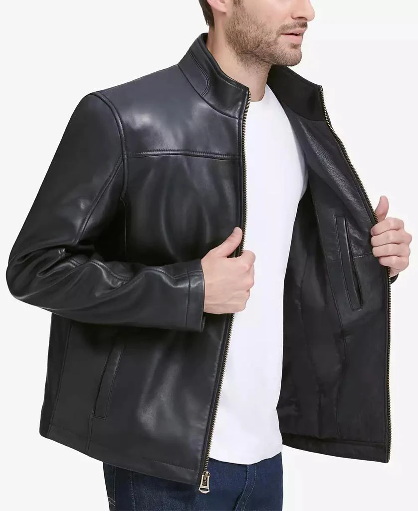 Cole Haan Men's Smooth Leather Jacket, Created for Macy's 2