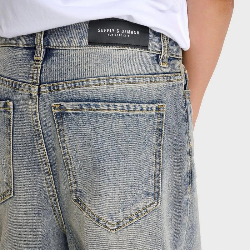 SUPPLY & DEMAND Kids' Supply & Demand Timber Cross Denim Shorts 6