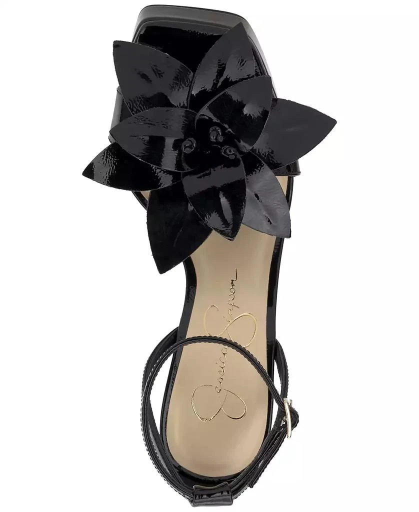 Jessica Simpson Women's Camise Flower Platform Sandals 4