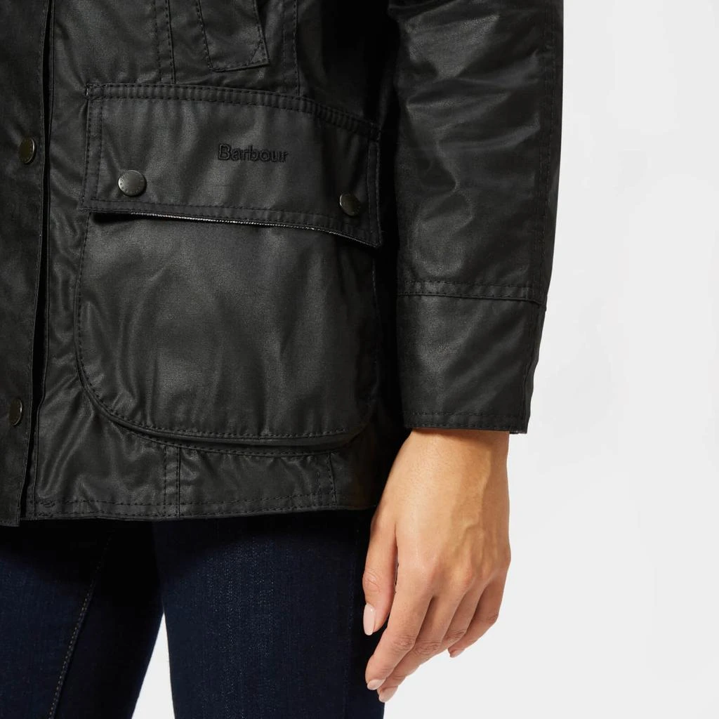 Barbour Barbour Women's Beadnell Wax Jacket - Black 5