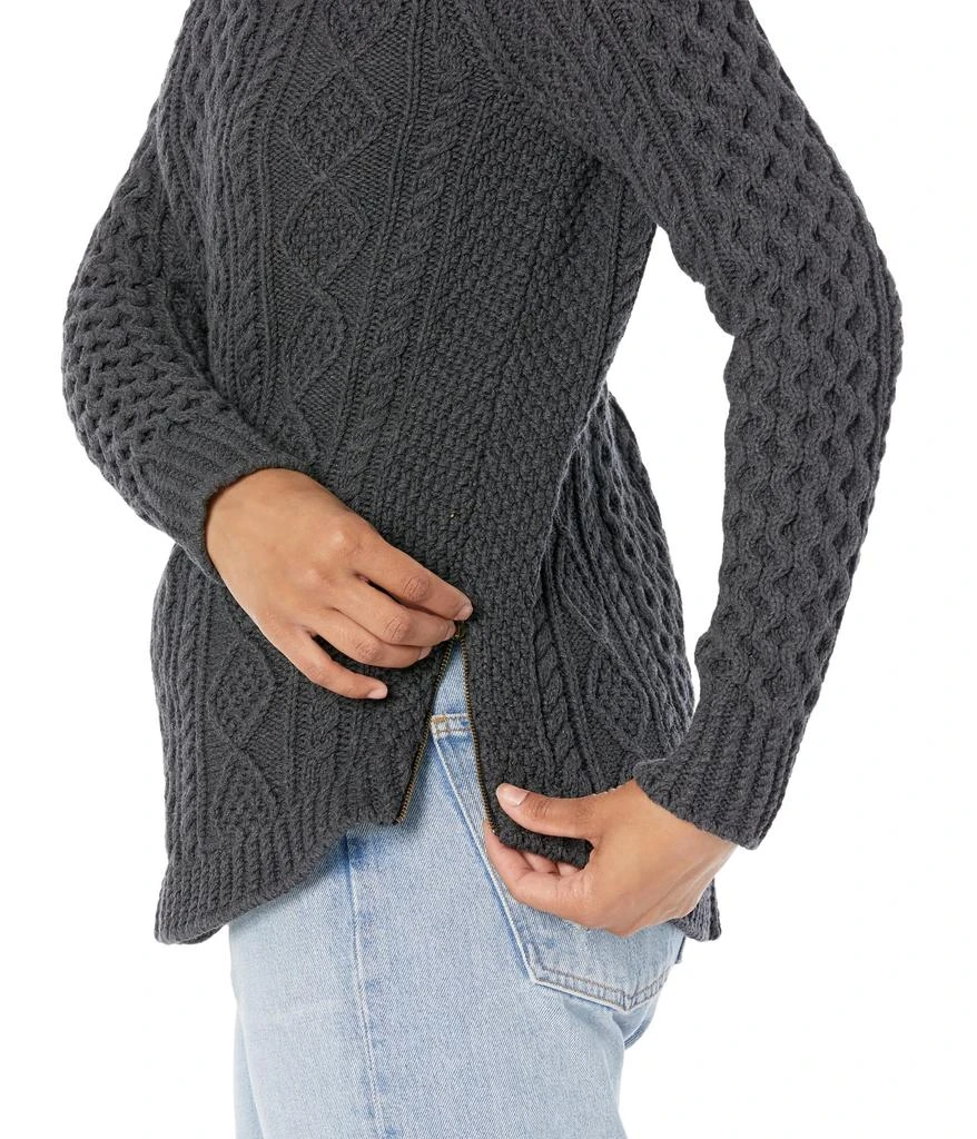 L.L.BEAN Signature Cotton Fisherman Tunic Sweater 3