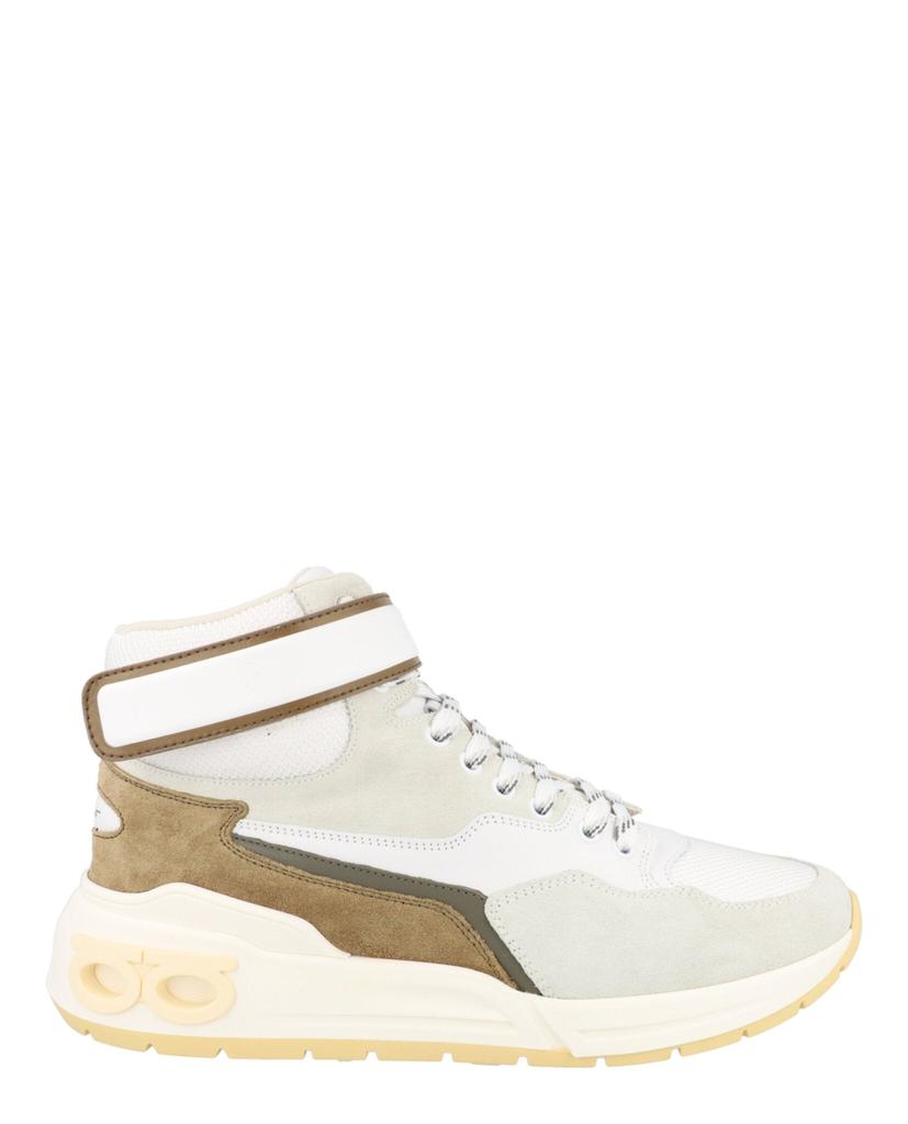 Salvatore Ferragamo Cosma High-Top Sneakers