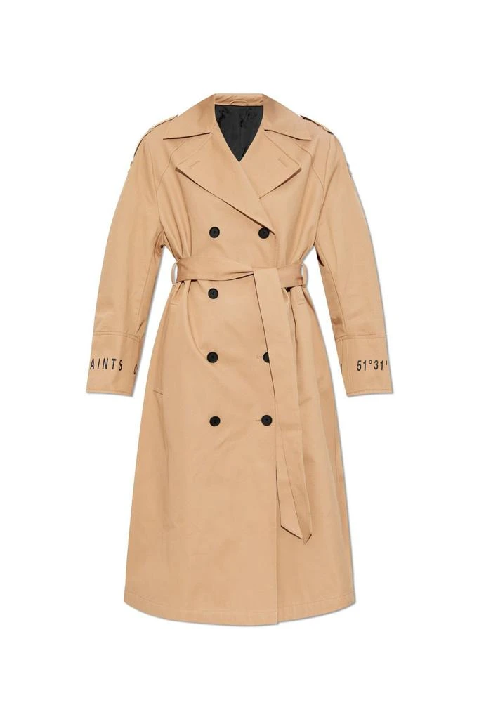 ALL SAINTS Allsaints Classic Belted Trench Coat 1